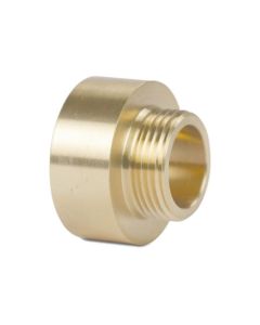Soknippel messing 1" - 1 ¼"