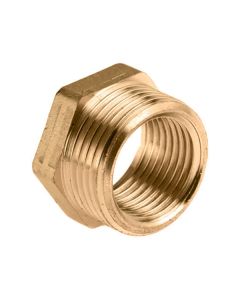 Verloopring messing 1 ½" - 2"