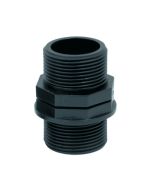 Dubbele nippel PP M/M 1,25"