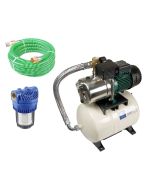 DAB Aquajet-Inox 132/20 M met aanzuigslang 7 meter en voorfilter