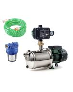DAB EuroInox 40/80 M + DAB Control-D met aanzuigslang 7 meter en voorfilter